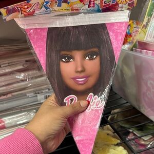 Barbie Pink Party Pennant Banner